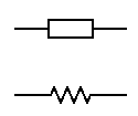 Обозначения резистора