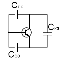 Паразитные ёмкости в транзисторе