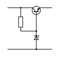 Стабилизатор напряжения на транзисторе