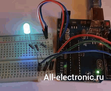 Управление RGB-светодиодом через Ардуино